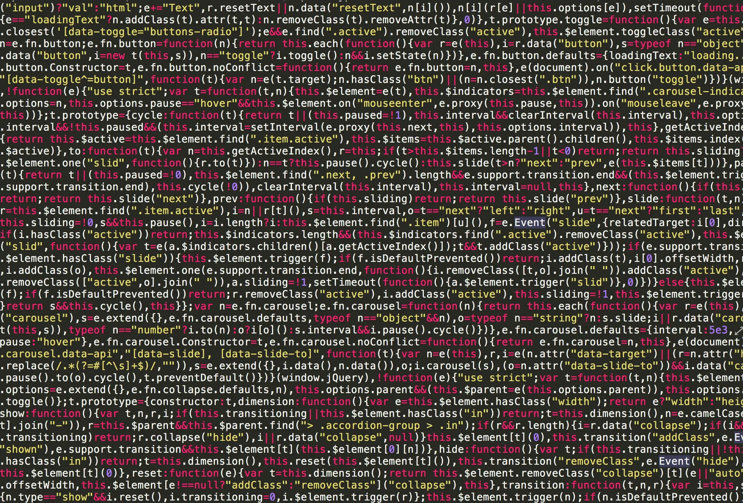 Minified and Compressed Code