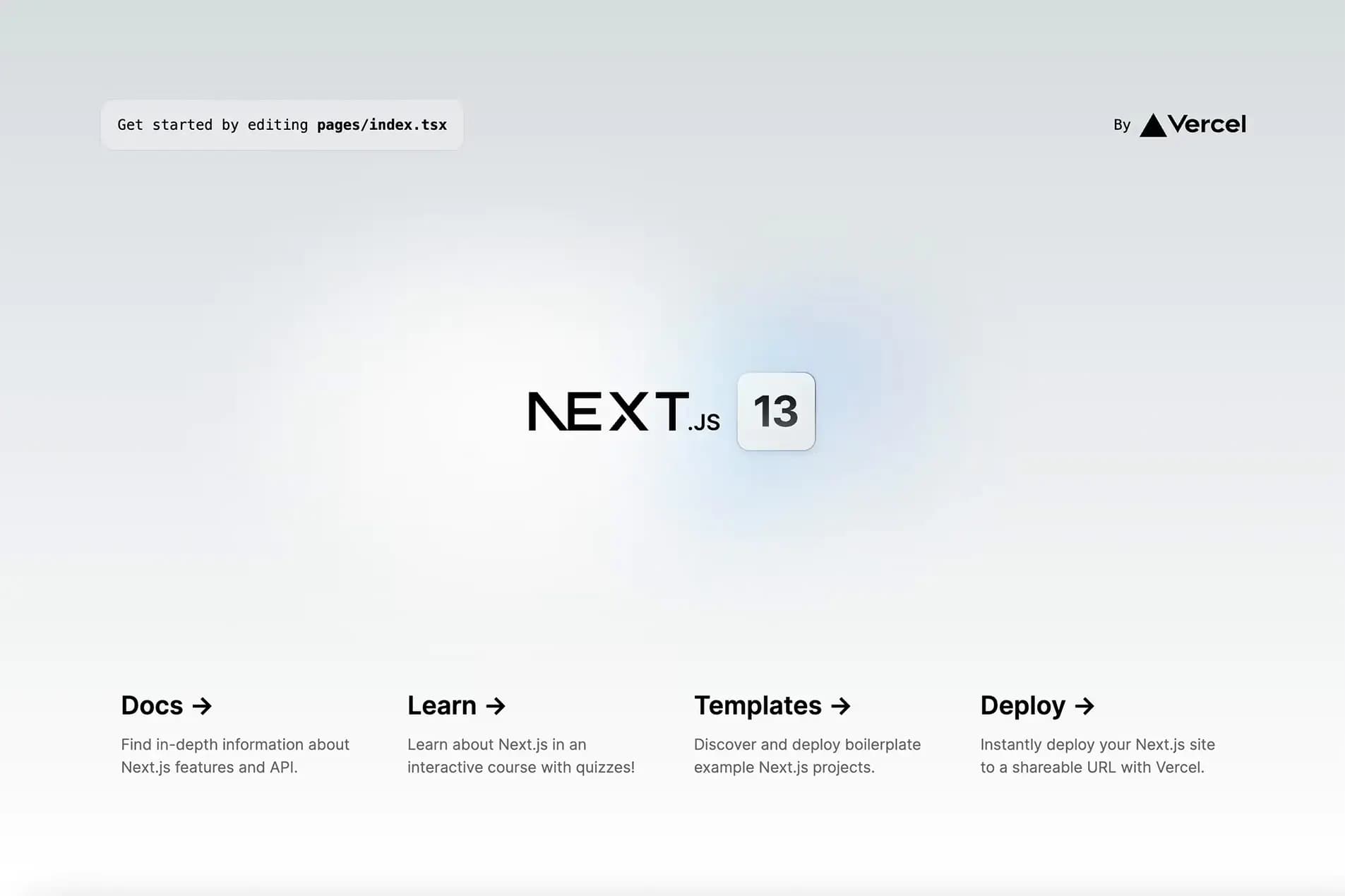 Next.js Default Boilerplate